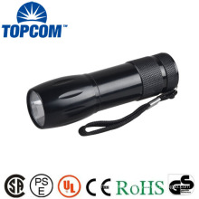 High Brightness Mini UV Flashlight Aluminum Alloy Fluorescence Detection 365. 395nm